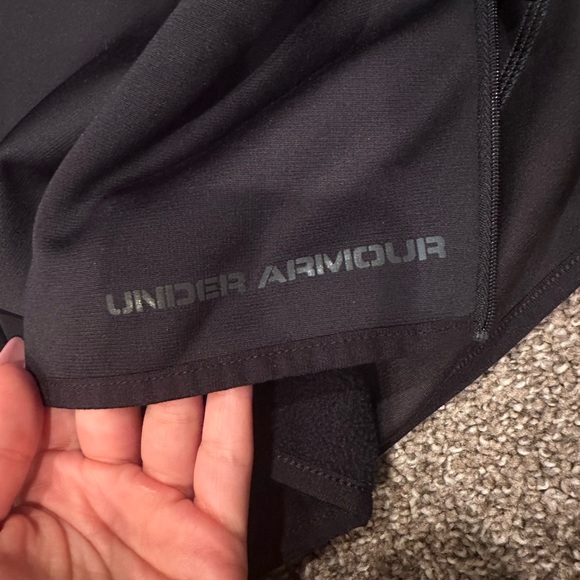 Under armour boys black puffer pullover sweatshirt size youth small - Picture 7 of 7